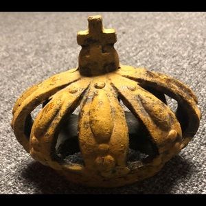 Rustic heavy metal crown